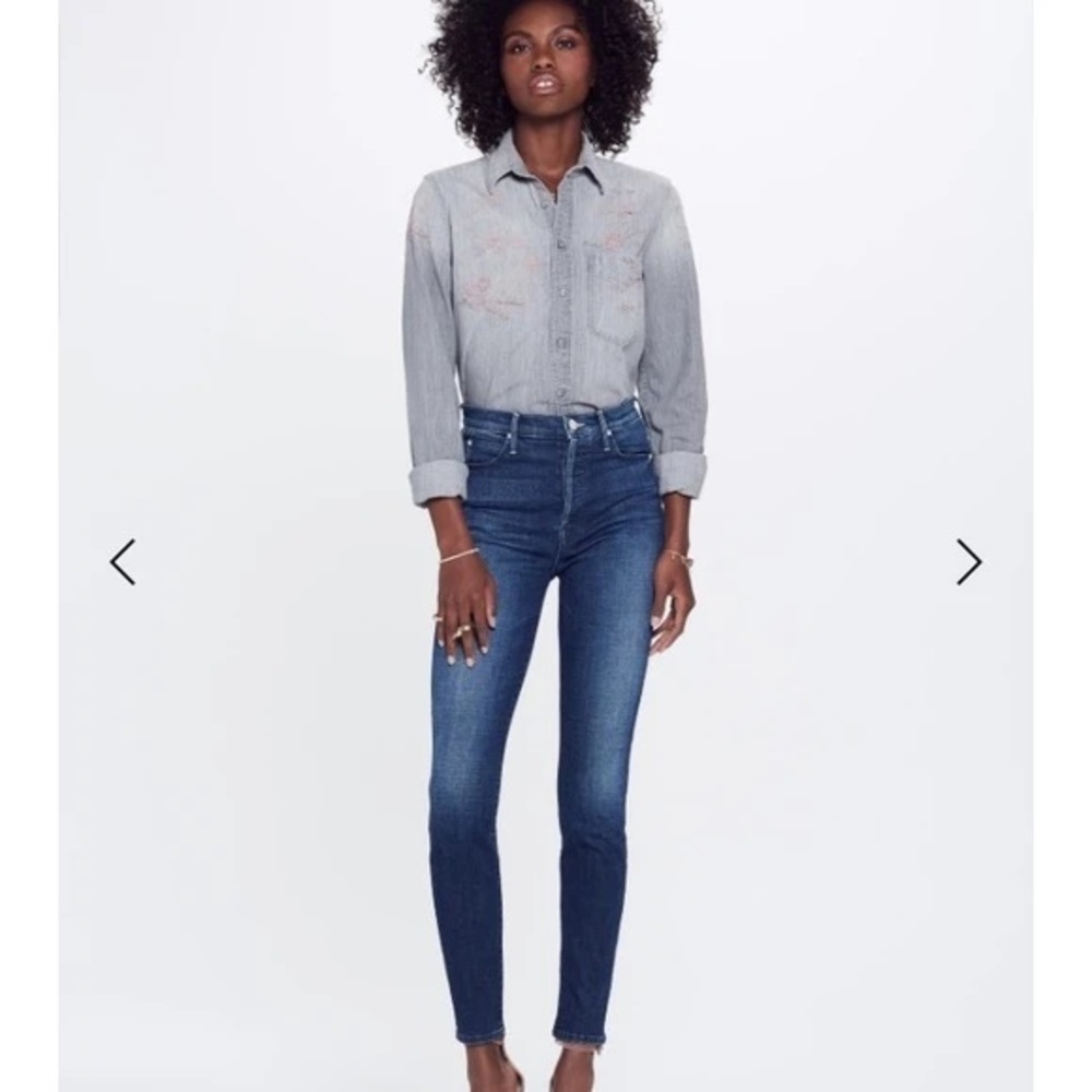 MOTHER THE SUPER STUNNER ANKLE ROYAL TREATMENT